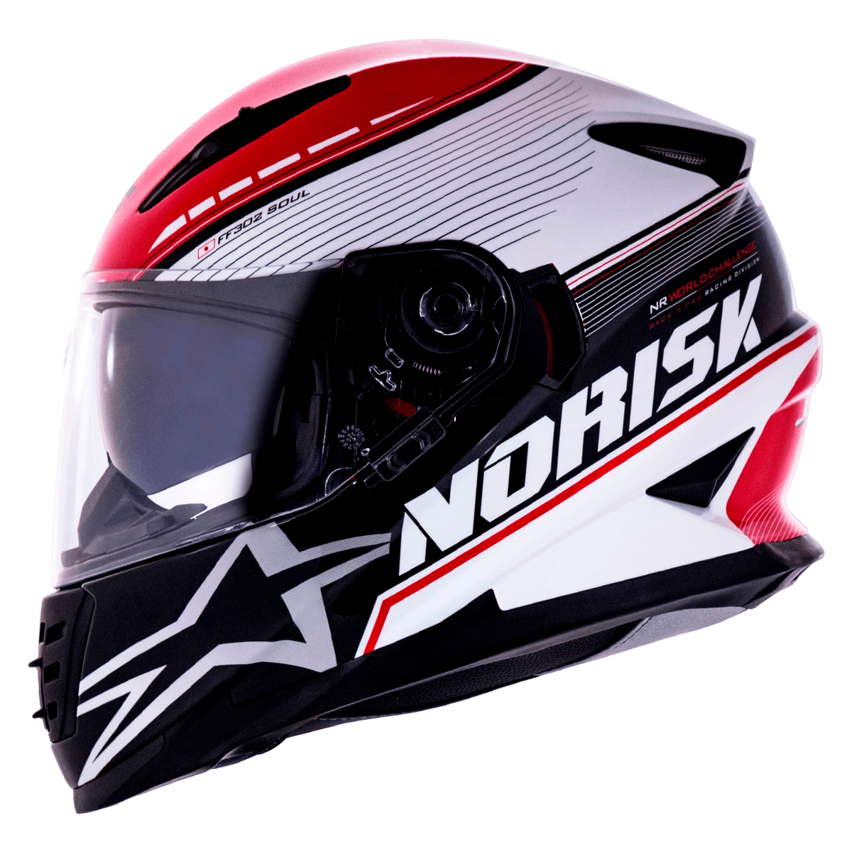 Capacete Original Norisk FF302 Soul Grand Prix Japan - MotoBR