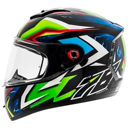 Capacete Peels Icon Pista Preto Verde