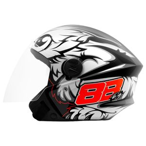 Capacete Pro Tork New Liberty 3 GP 88 Fosco Preto