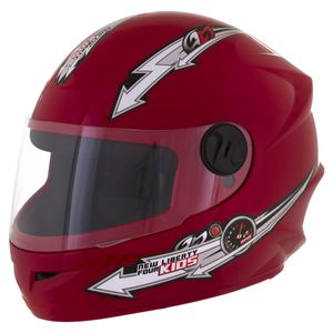Capacete Pro Tork Infantil New Liberty Four Kids Vermelho