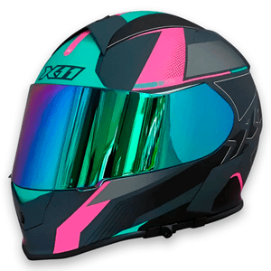 Capacete X11 Revo Pro Flagger SV Rosa Fosco