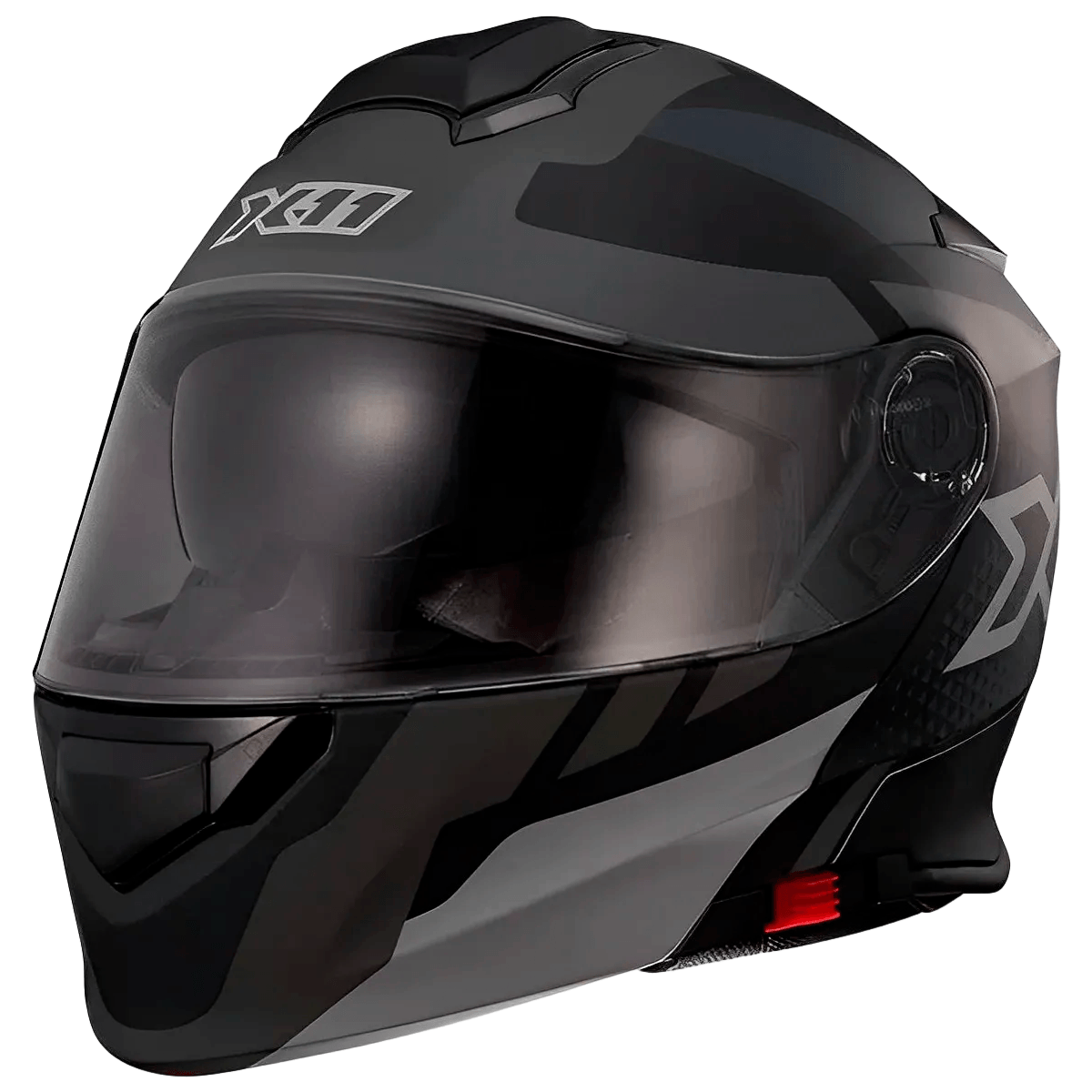 Capacete X11 Turner Prisma Preto Cinza - MotoBR