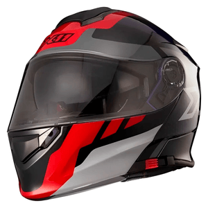 Capacete X11 Turner Prisma Azul Vermelho