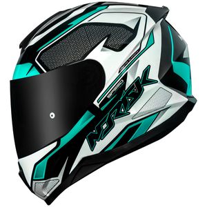 Capacete Norisk Razor Speedmax Preto Verde