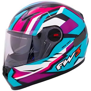 Capacete FW3 GTX Fox Azul