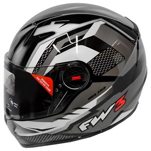 Capacete FW3 GTX Fox Grafite