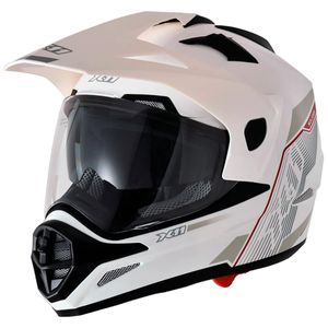 Capacete X11 Crossover Solides Branco