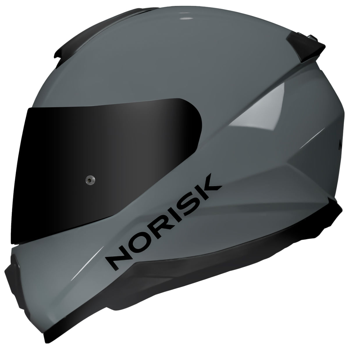 Capacete Original Norisk Razor Solid Nardo Grey - MotoBR