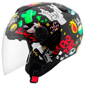 Capacete Pro Tork New Atomic Universe Preto