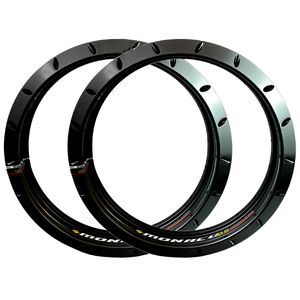 Aro Roda 19x185 E 17x215 Modelo GS Preto Par - Monaco