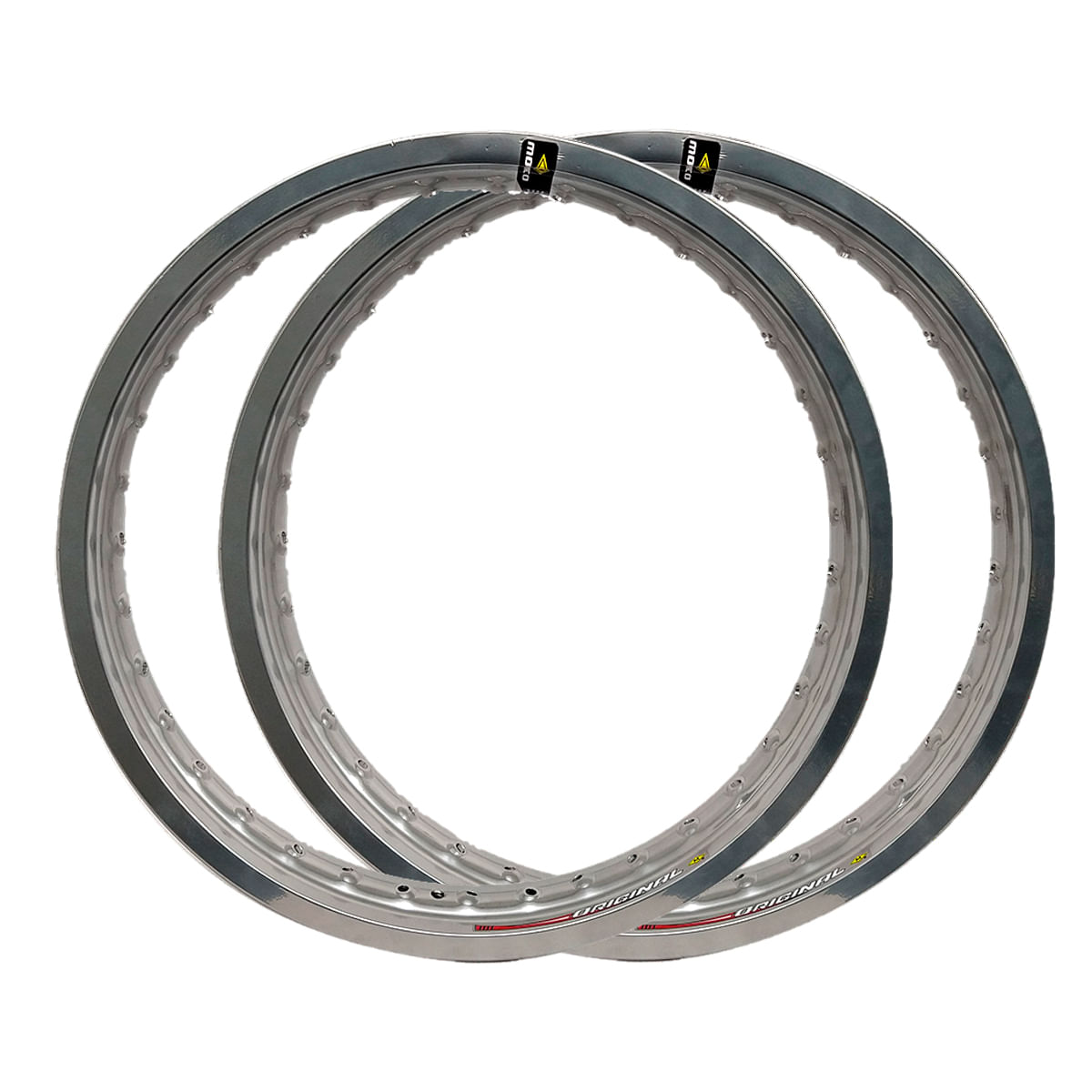 Aro Roda 19x215 E 17x215 Modelo Original Cromado Par Monaco