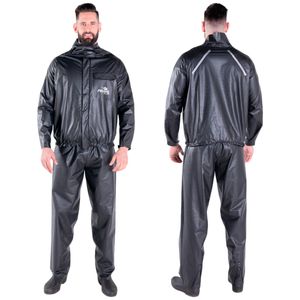Capa Chuva PVC Plus Masculino Preto - Piraval