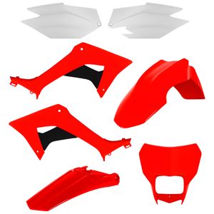 Kit Carenagem Completo CRF 250F 2019 Até 2024 Vermelho