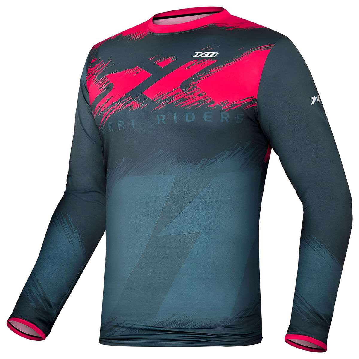 Blusa X11 Segunda Pele Sunprotec Rise Rosa