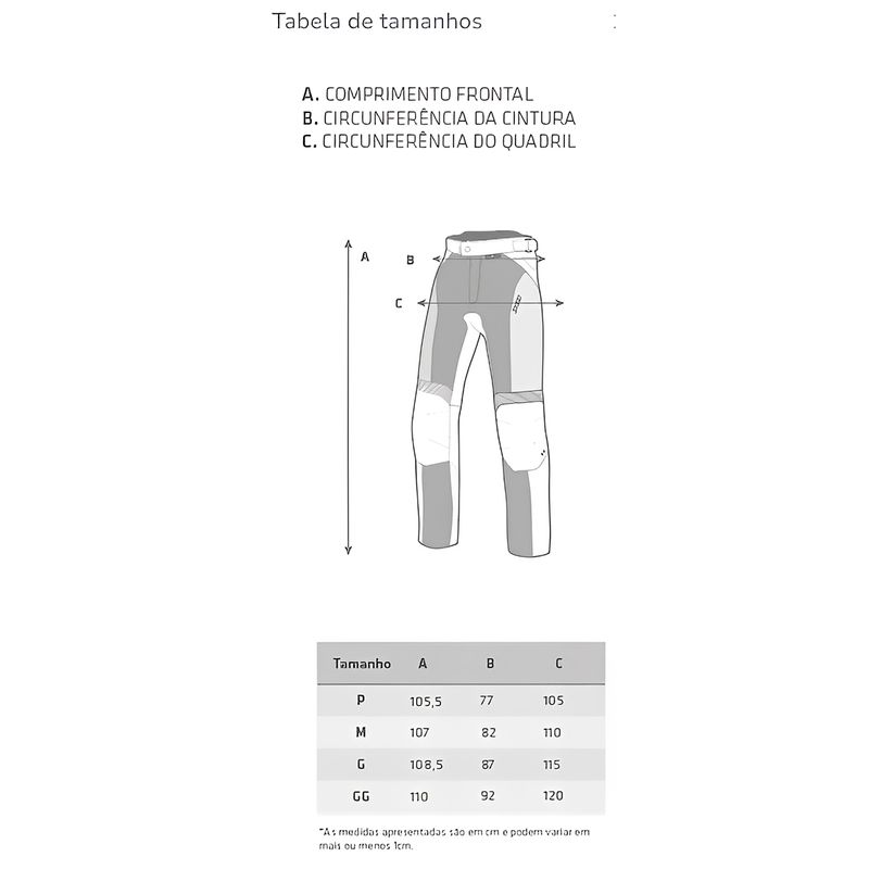 MEDIDAS-CALCA