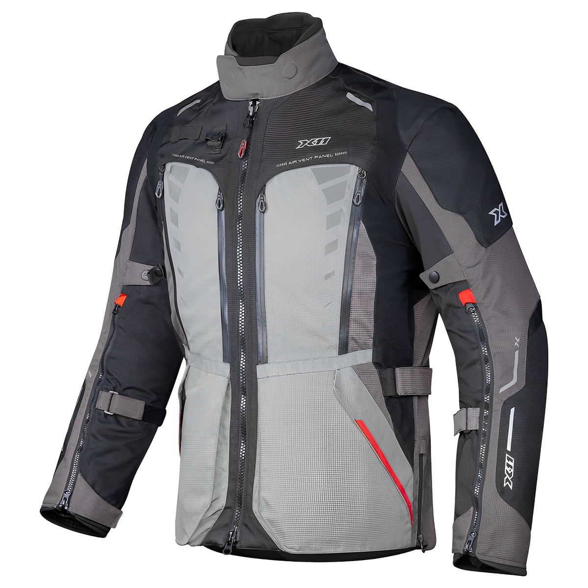 Jaqueta X11 Expedition Feminina Cinza Preto