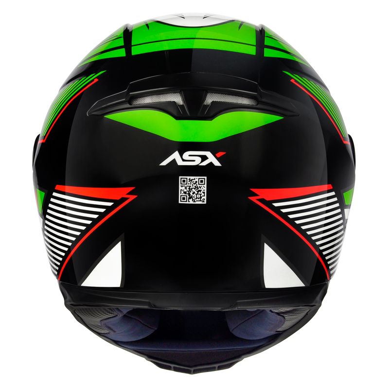 Capacete-ASX-Eagle-Hunter-Preto-Branco-Verde-MOTOBR-6
