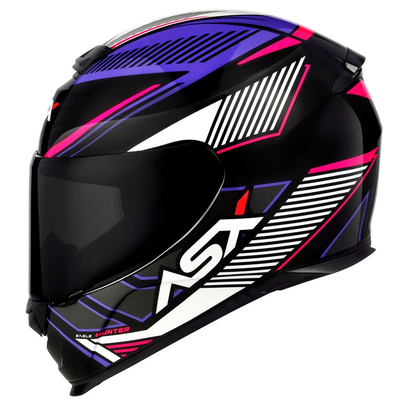 Capacete-ASX-Eagle-Hunter-Preto-Branco-lilas-motobr-1