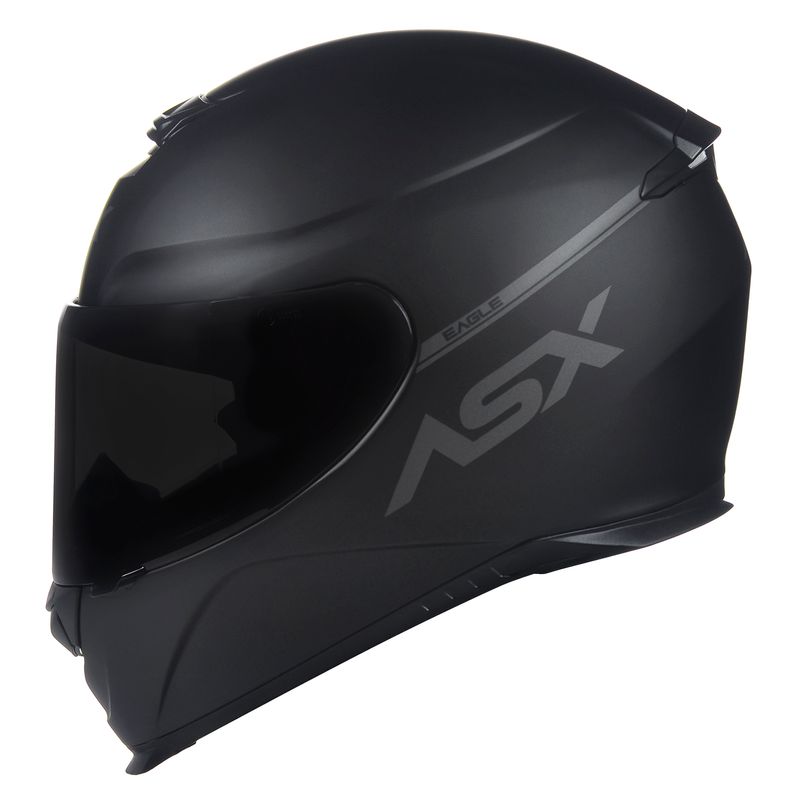 -Capacete-ASX-Eagle-Solid-Fosco-Preto-Cinza-motobr-1