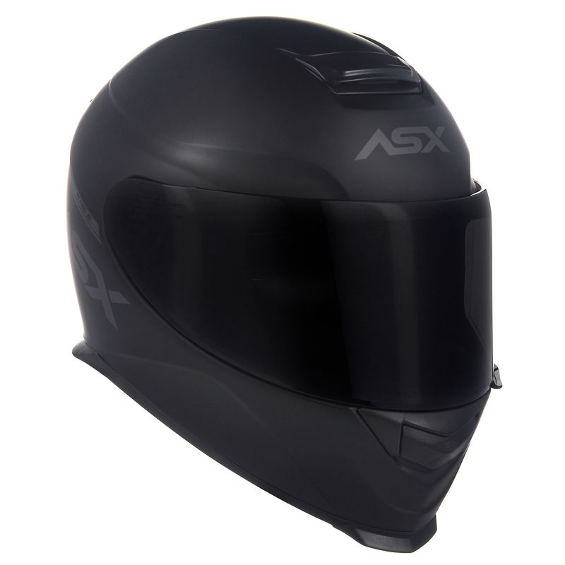 -Capacete-ASX-Eagle-Solid-Fosco-Preto-Cinza-motobr-4