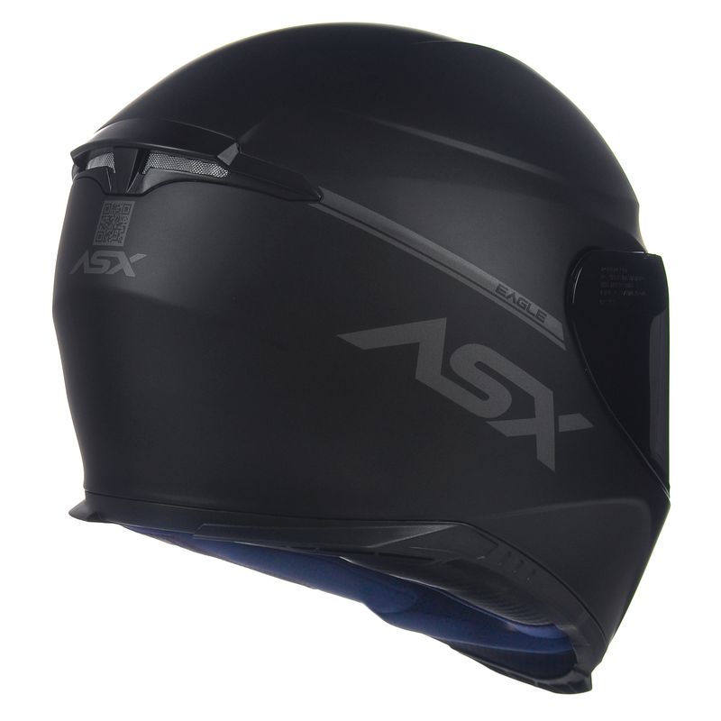-Capacete-ASX-Eagle-Solid-Fosco-Preto-Cinza-motobr-6