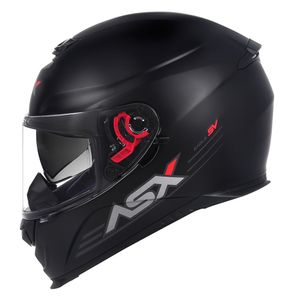 Capacete ASX Eagle SV Solid Fosco Preto
