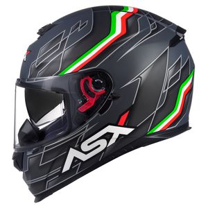 Capacete ASX Eagle SV Italy Fosco Cinza