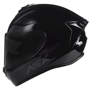 Capacete ASX Draken Solid Preto
