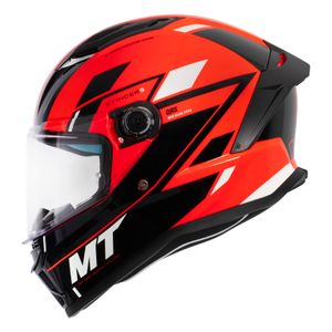 Capacete MT Stinger 2 Zivze C5 Vermelho