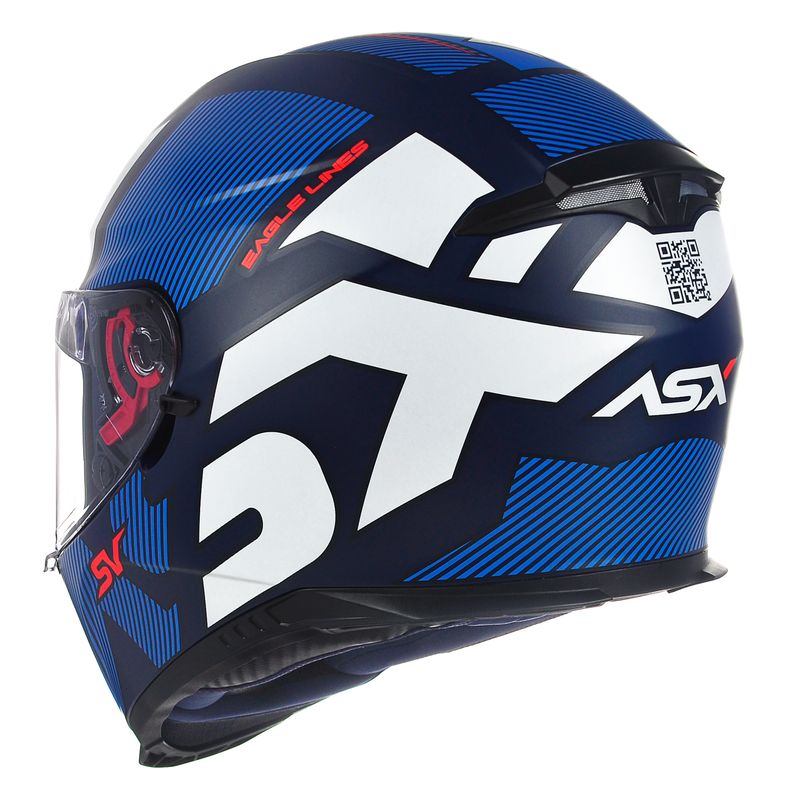 Capacete-ASX-Eagle-SV-Lines-Fosco-Azul-Branco-6
