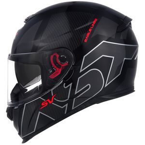 Capacete ASX Eagle SV Lines Preto Grafite