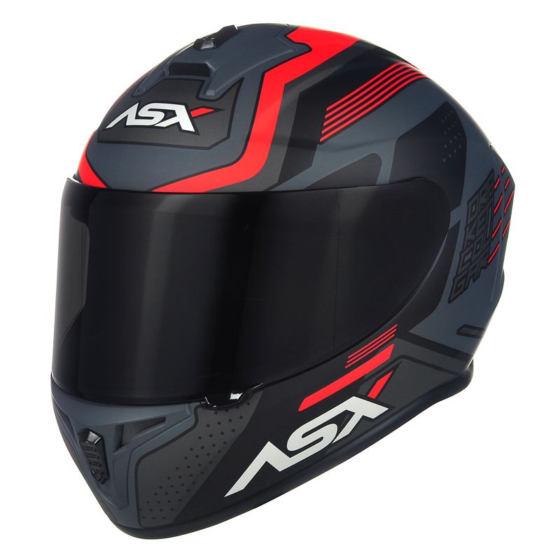 Capacete-ASX-Draken-Cougar-Fosco-Cinza-Preto-Vermelho-2