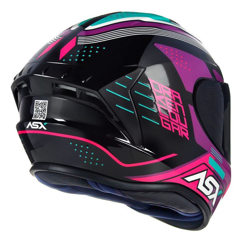 Capacete-ASX-Draken-Cougar-Preto-Pink-Tiffany-6