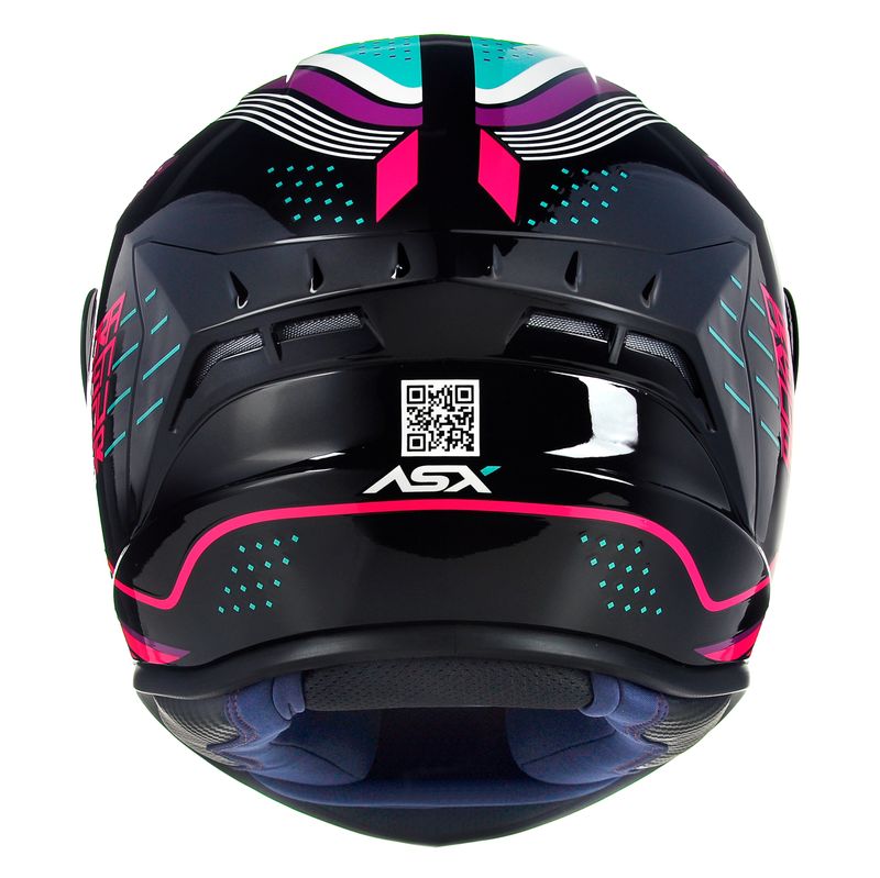 Capacete-ASX-Draken-Cougar-Preto-Pink-Tiffany-7