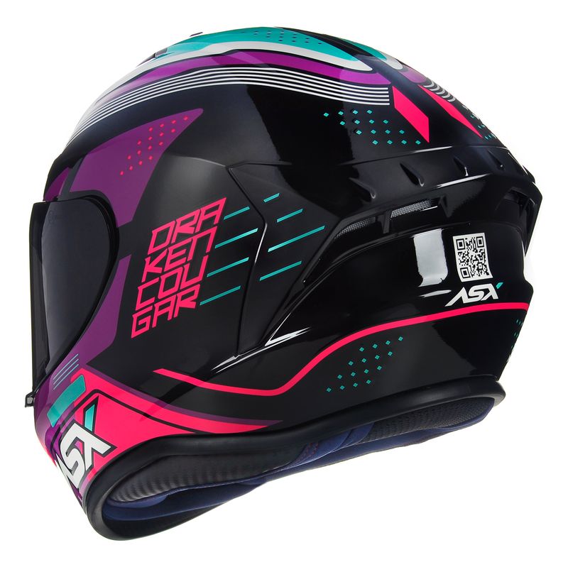 Capacete-ASX-Draken-Cougar-Preto-Pink-Tiffany-8