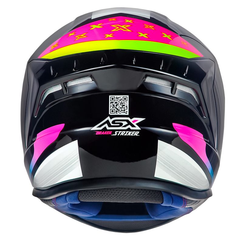 CAPACETE-ASX-DRAKEN-STRIKER-PRETO-AMARELO-ROSA-7