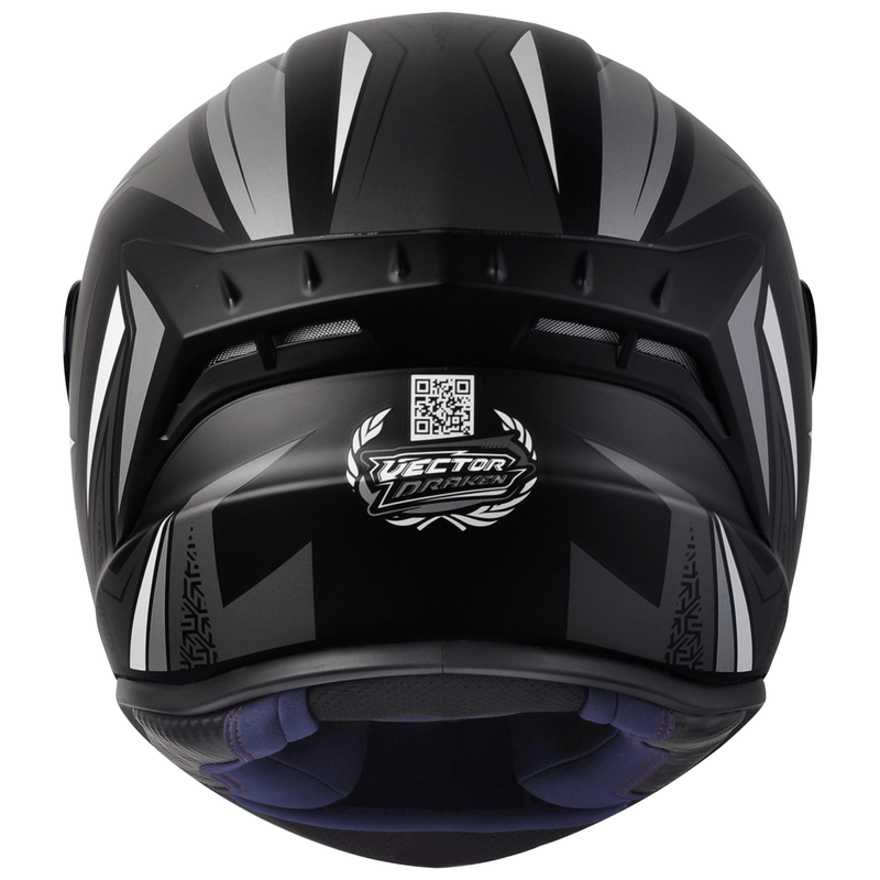 CAPACETE-ASX-DRAKEN-VECTOR-FOSCO-PRETO-CINZA-7