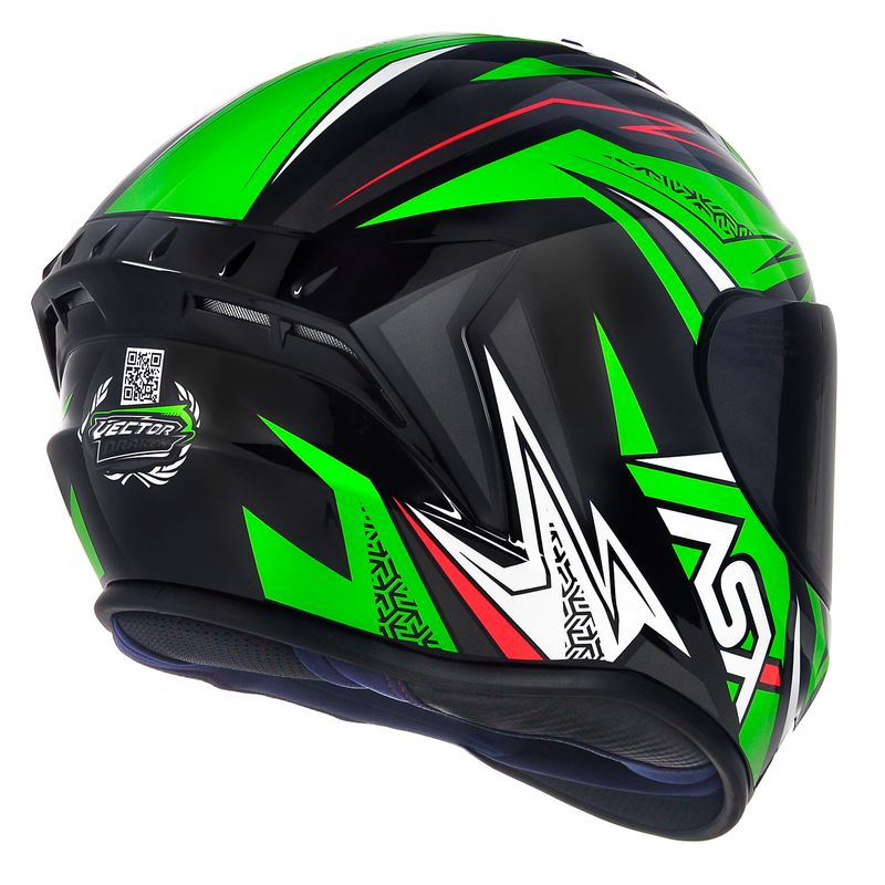 CAPACETE-ASX-DRAKEN-VECTOR-PRETO-VERDE-BRANCO-6