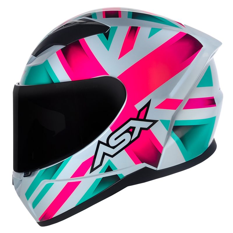 CAPACETE-ASX-CITY-KINGDOM-BRANCO-ROSA-TIFFANY-1