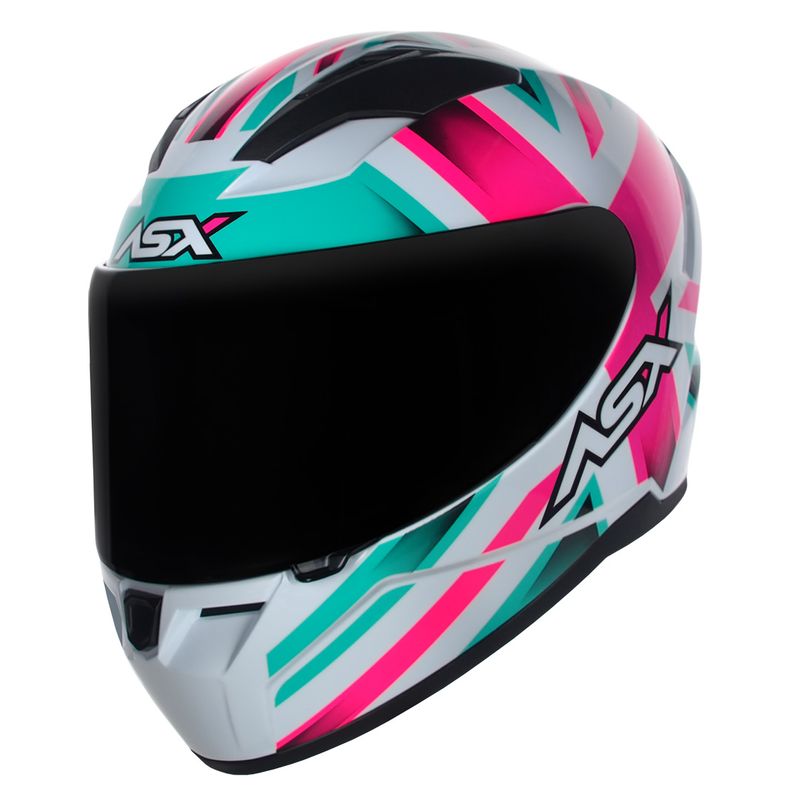 CAPACETE-ASX-CITY-KINGDOM-BRANCO-ROSA-TIFFANY-2
