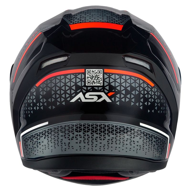 CAPACETE-ASX-CITY-STORM-PRETO-CINZA-VERMELHO-7