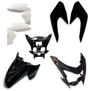Kit Carenagem Completo CB 250 Twister 2019 Branco - Sportive