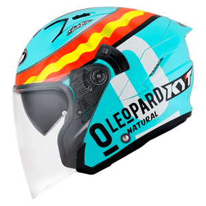 Capacete KYT NF-J Jaume Masia Leopard