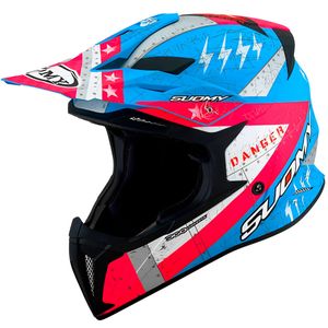 Capacete Suomy X-Wing Jetfighter Fosco Rosa