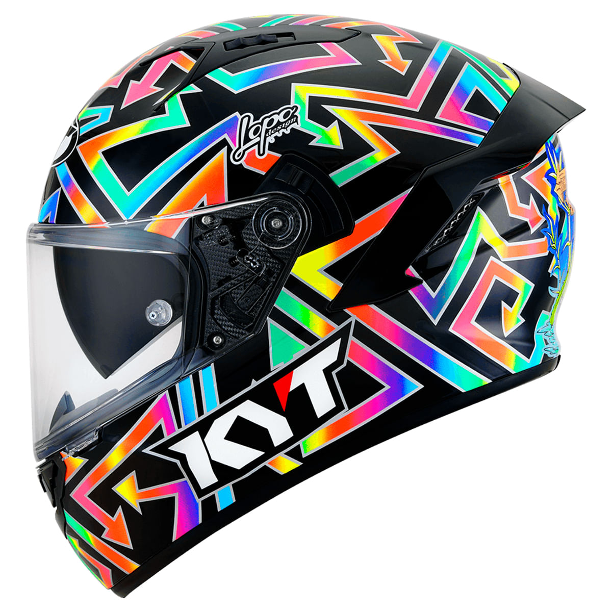 Capacete Original KYT NF-R Manzi Misano Replica