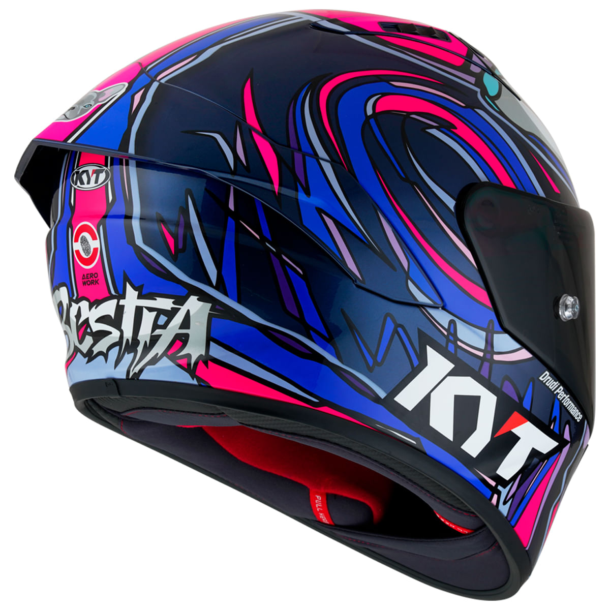Capacete KYT NZ Race Bastianini 6