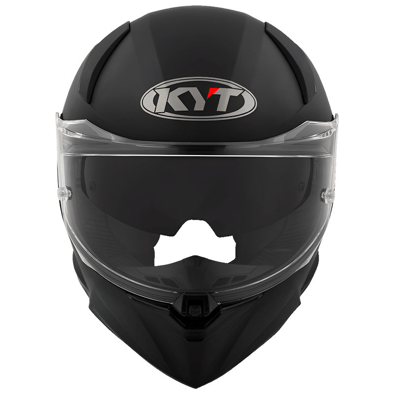 Capacete-KYT-R2R-Plain-Fosco-Preto-2