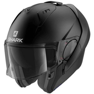 Capacete Shark Evo ES Blank Fosco Preto KMA