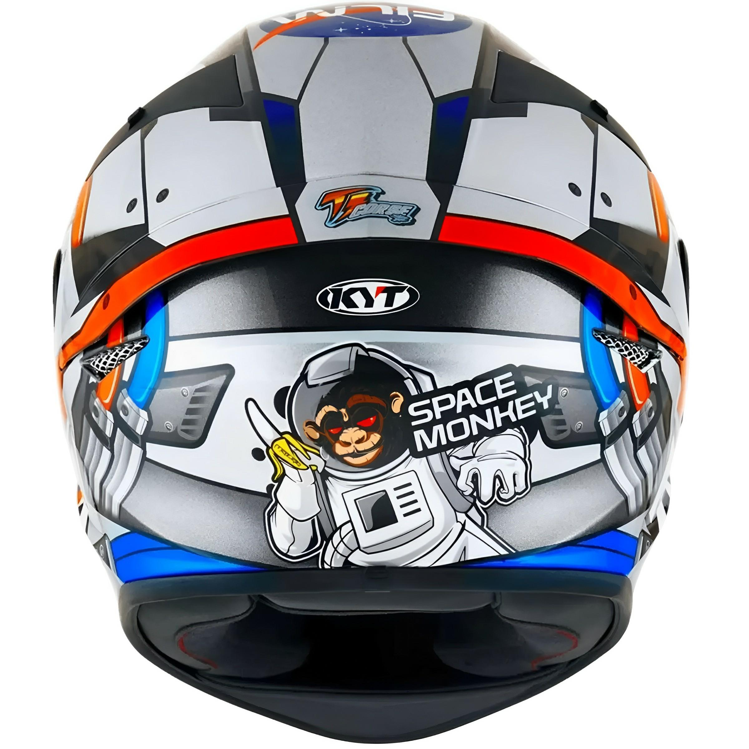 Capacete Original KYT TT Course RaTThapark Space Monkey 2022 - MotoBR