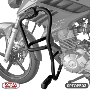 Protetor Motor Carenagem Fazer 150 2014 Até 2024 Factor 150 2016 Até 2024 - Scam